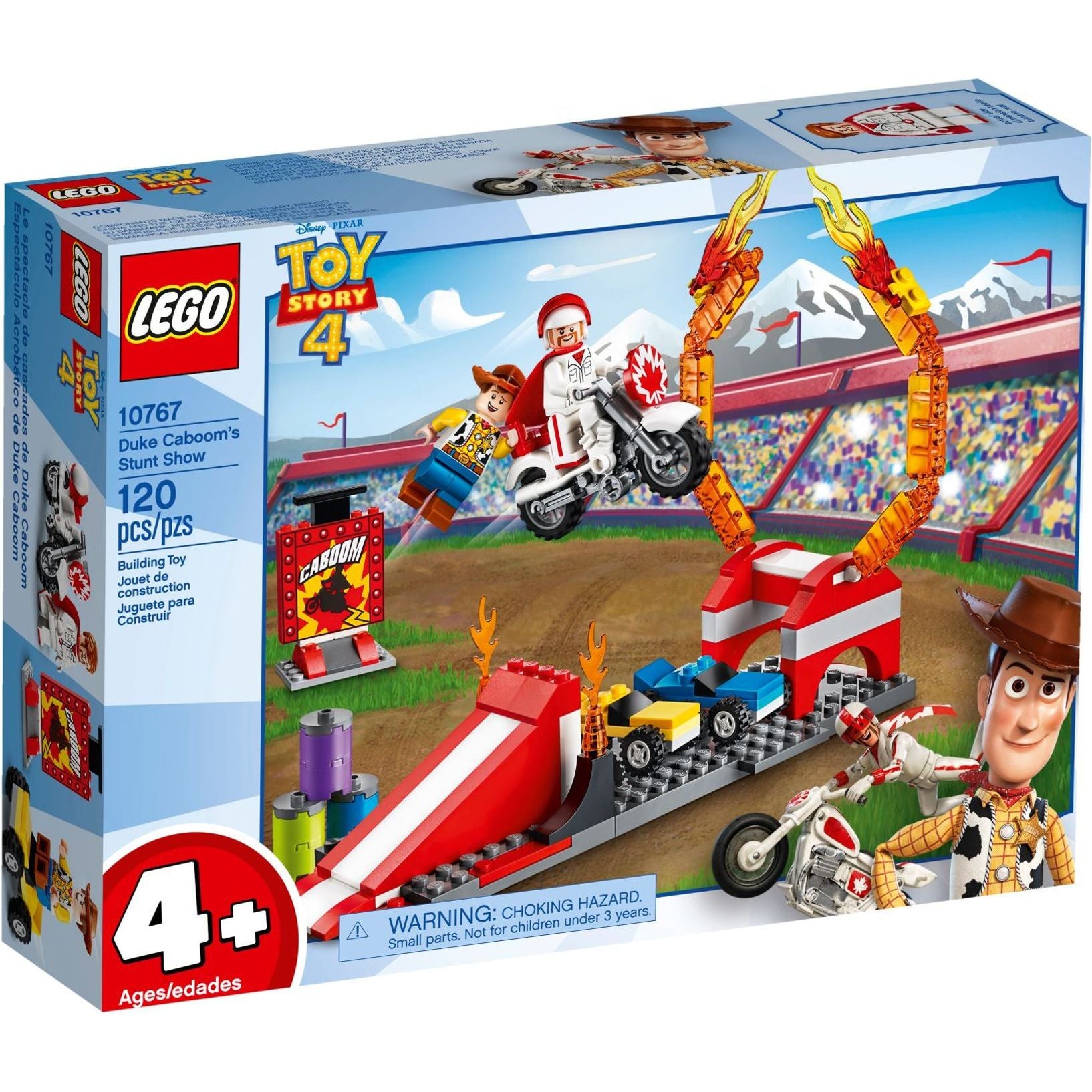 LEGO Disney Le spectacle de cascades de Duke Caboom 10767