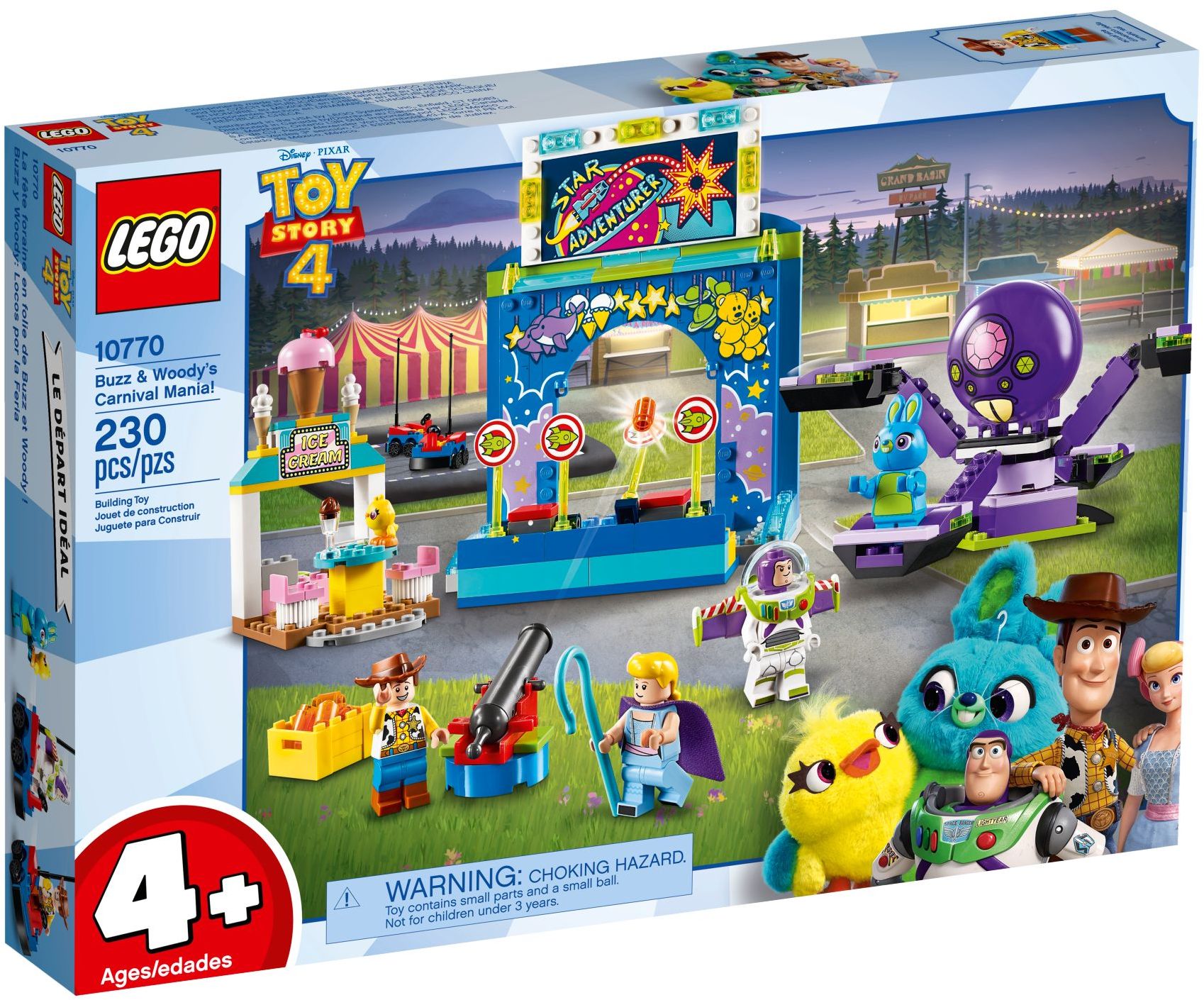 LEGO Disney Buzz & Woods Jahrmarktspass 10770