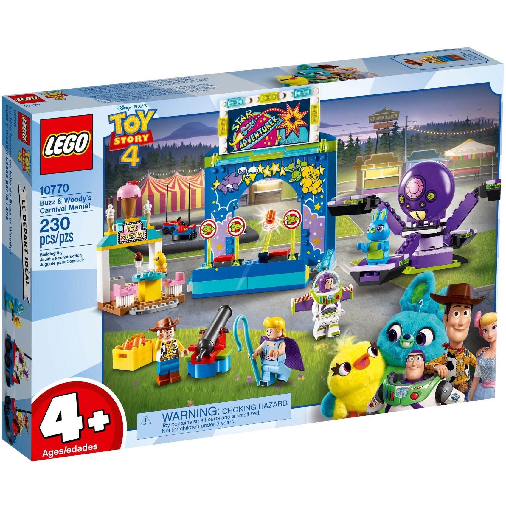 LEGO Disney Buzz & Woods Jahrmarktspass 10770