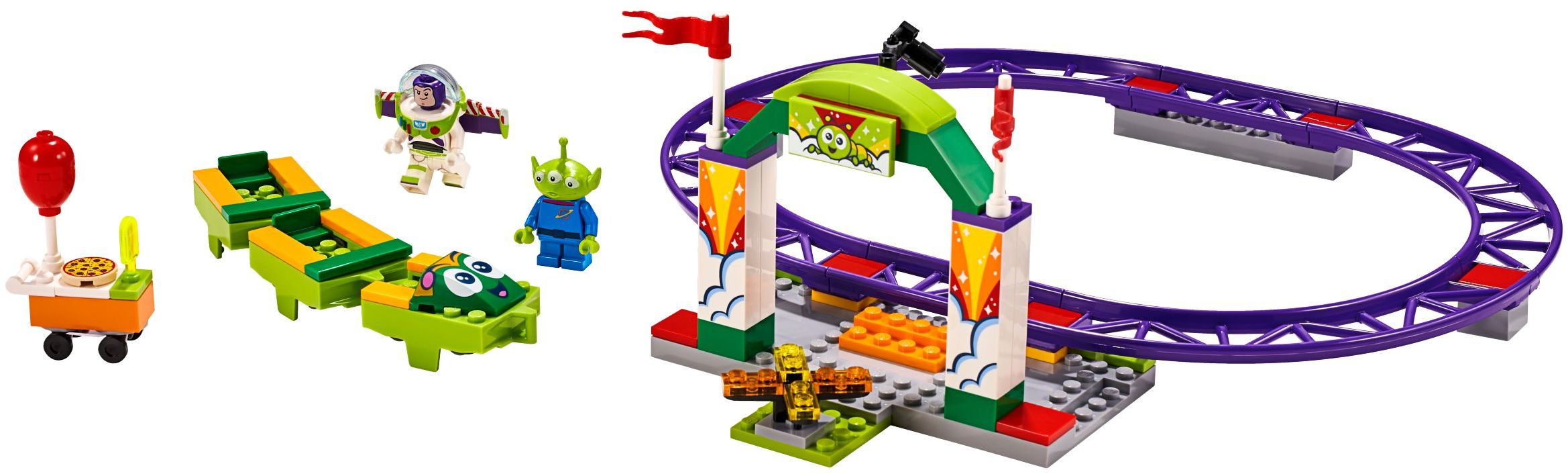 LEGO Disney Buzz wilde Achterbahnfahrt 10771