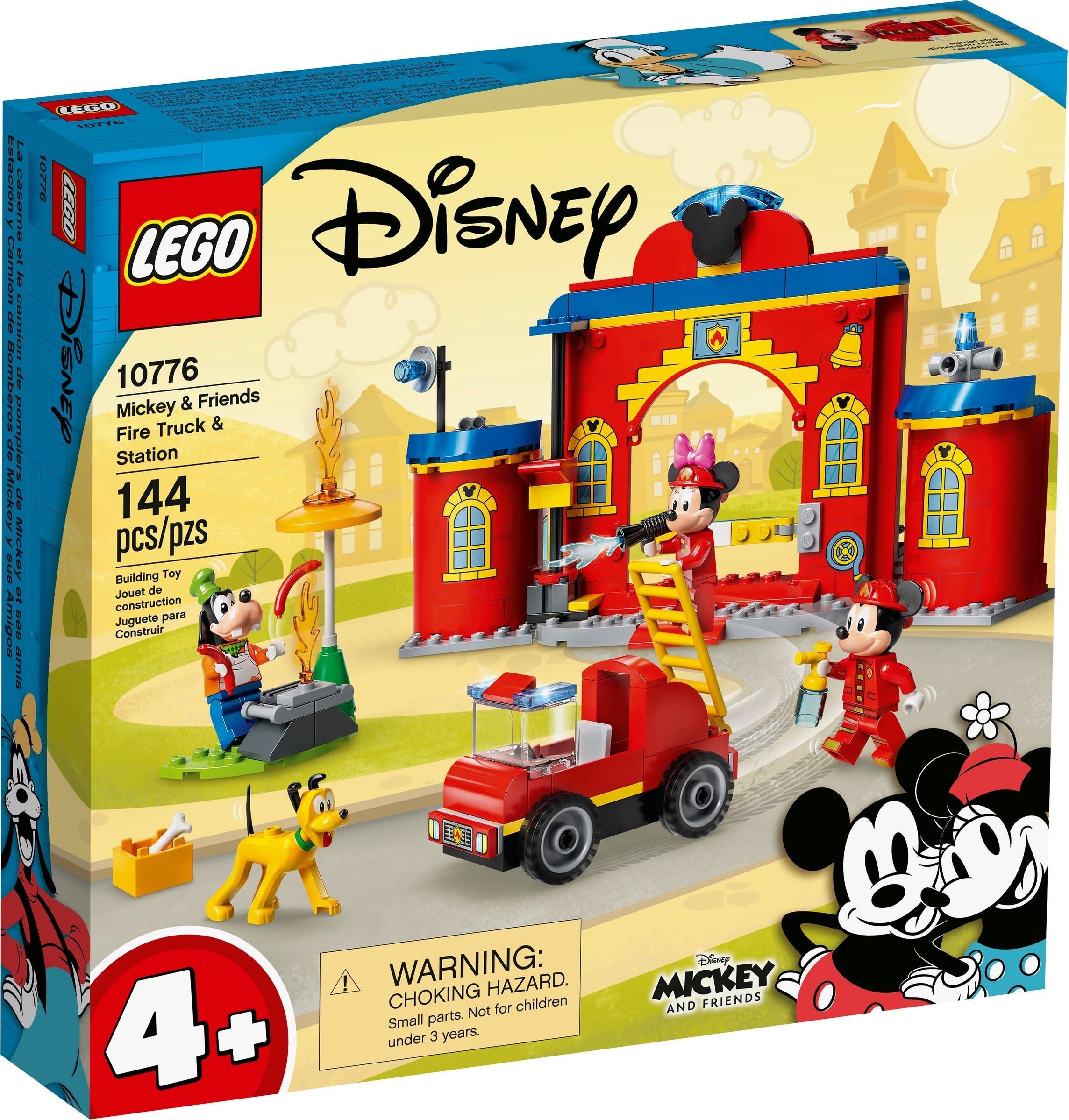 LEGO Disney Mickys Feuerwehrstation und Feuerwehrauto 10776