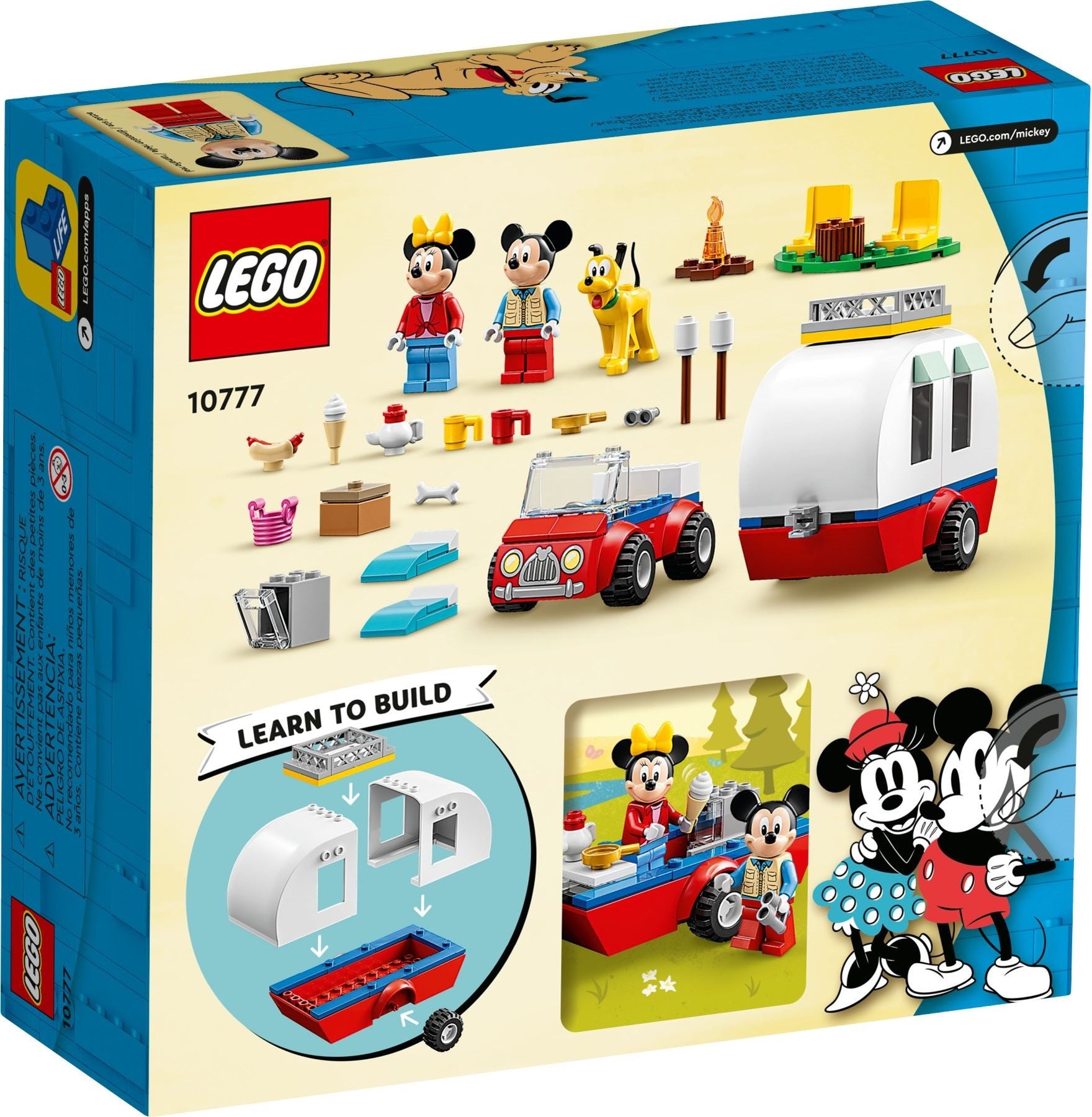 LEGO Disney Mickey and Friends Mickys und Minnies Campingausflug 10777