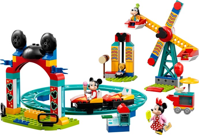 LEGO Disney Mickey and Friends Micky, Minnie und Goofy auf dem Jahrmarkt 10778