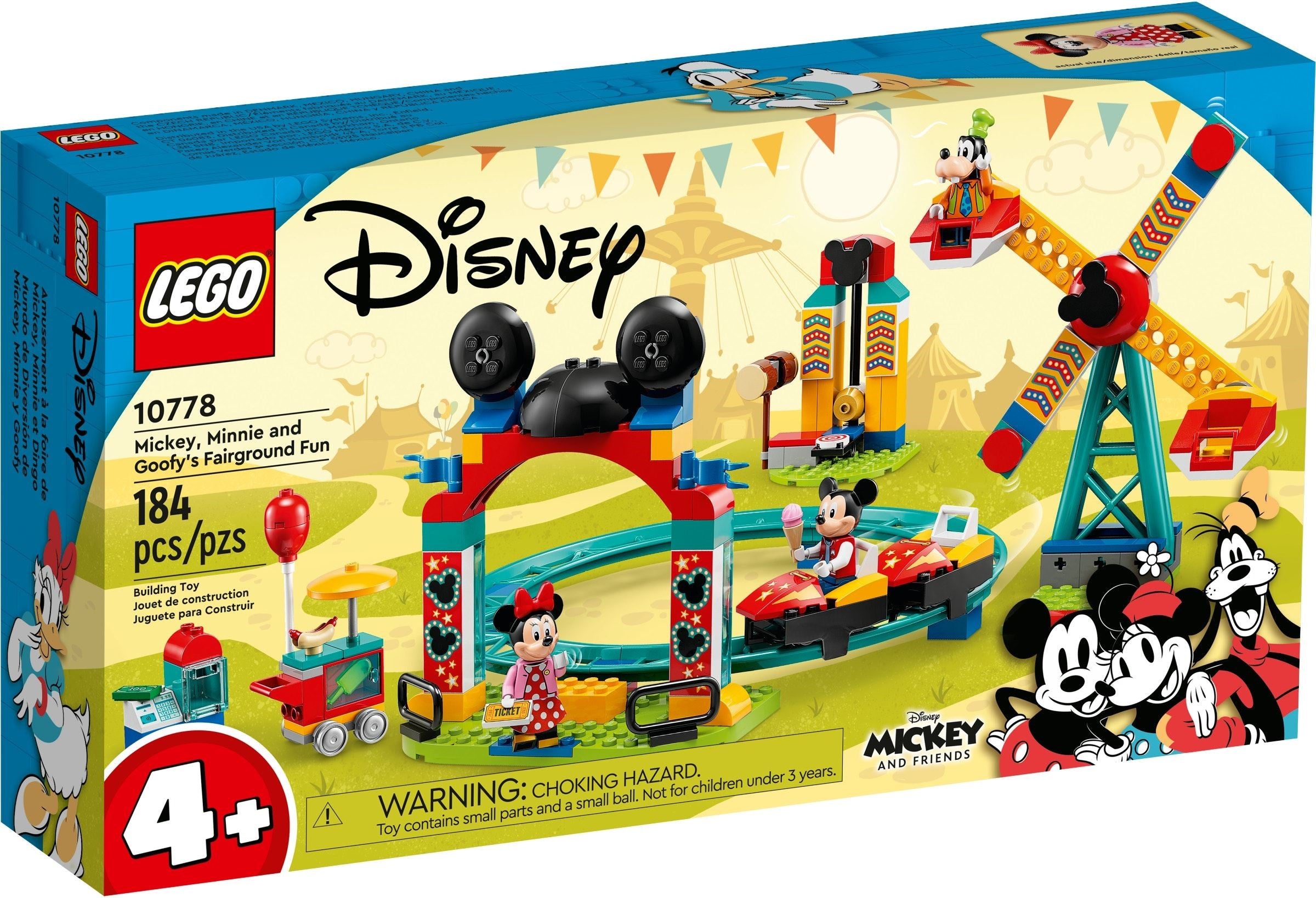 LEGO Disney Mickey and Friends Micky, Minnie und Goofy auf dem Jahrmarkt 10778