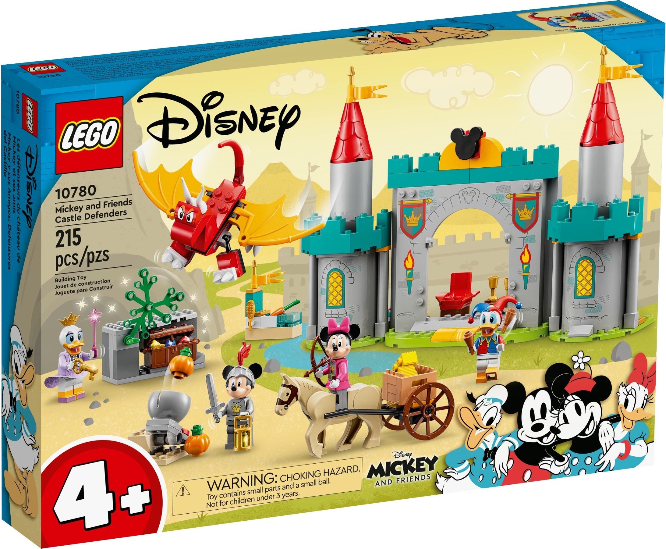LEGO Disney Mickey and Friends Mickys Burgabenteuer 10780