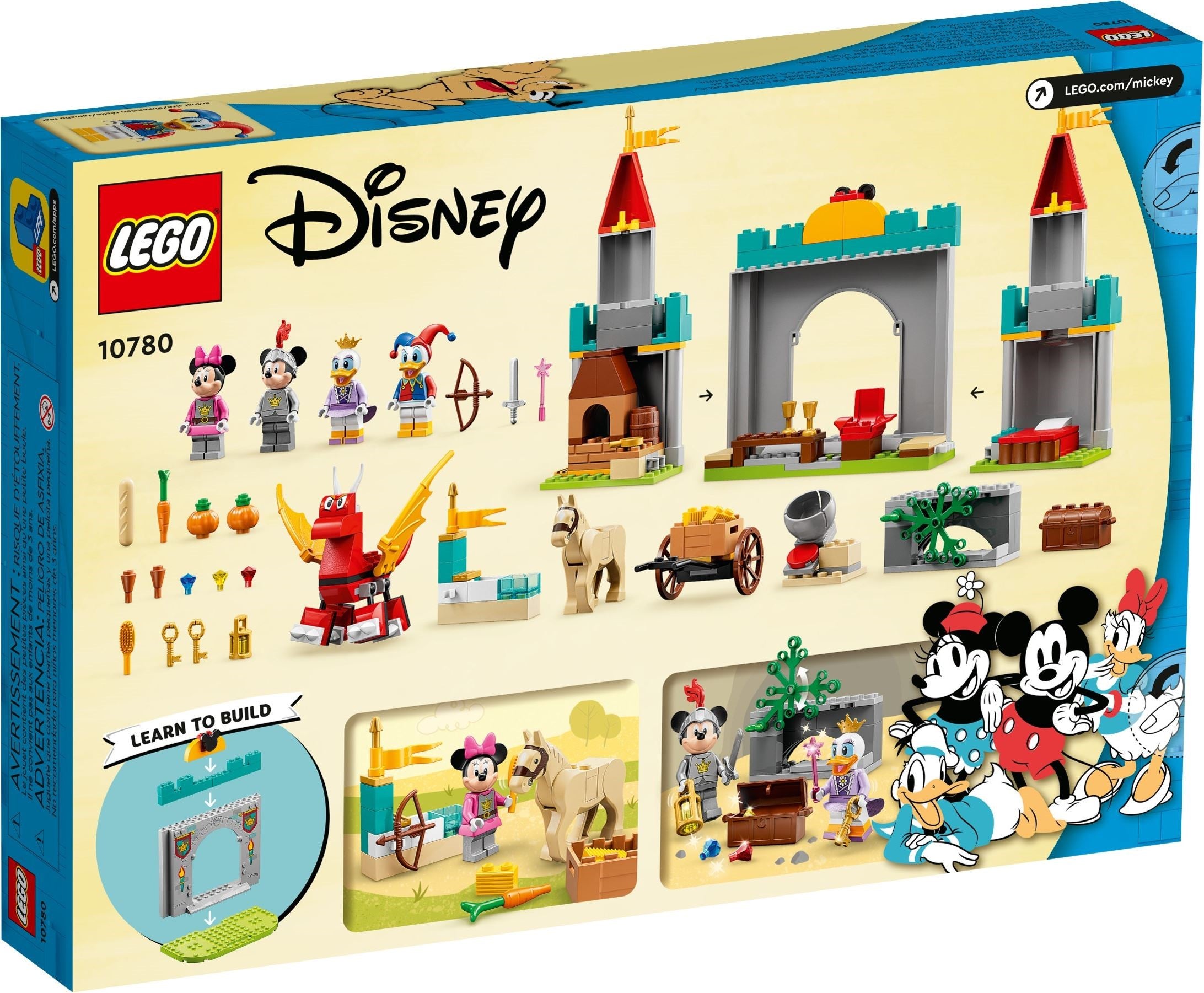 LEGO Disney Mickey and Friends Mickys Burgabenteuer 10780