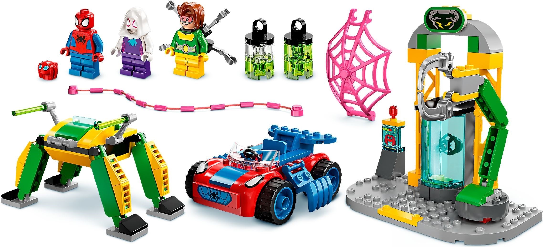 LEGO Marvel Spider-Man Spider-Man in Doc Ocks Labor 10783
