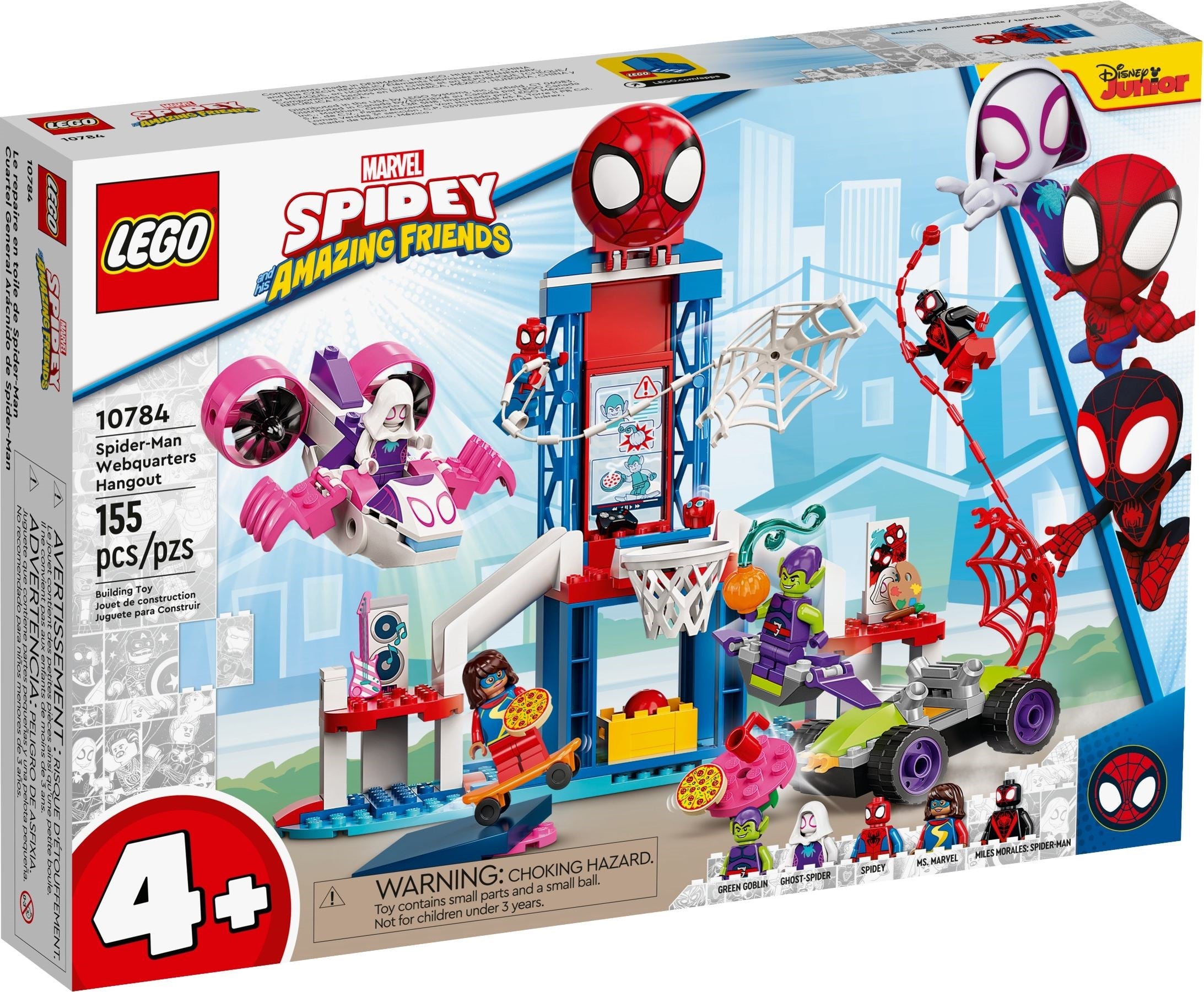 LEGO Marvel Super Heroes Spider-Mans Hauptquartier 10784