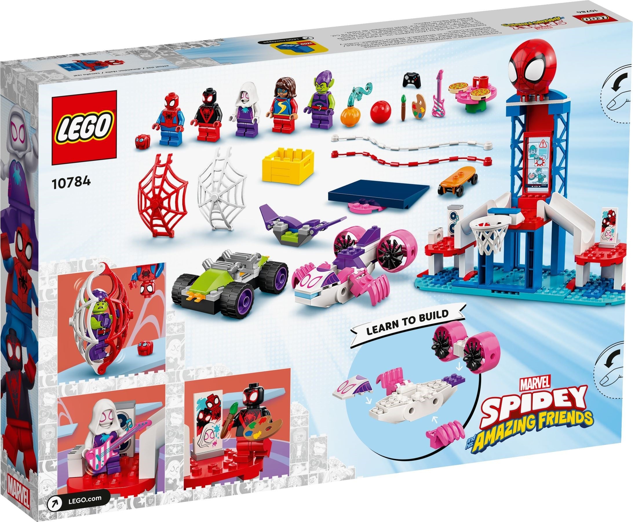 LEGO Marvel Super Heroes Spider-Mans Hauptquartier 10784