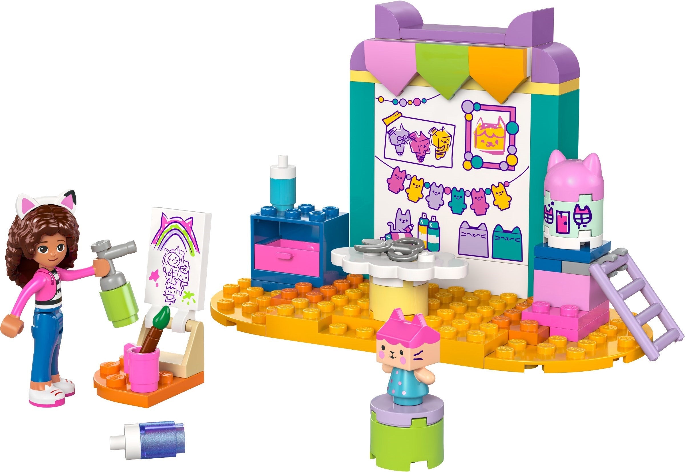 LEGO Gabby's Dollhouse Bastelspass mit Baby Box 10795