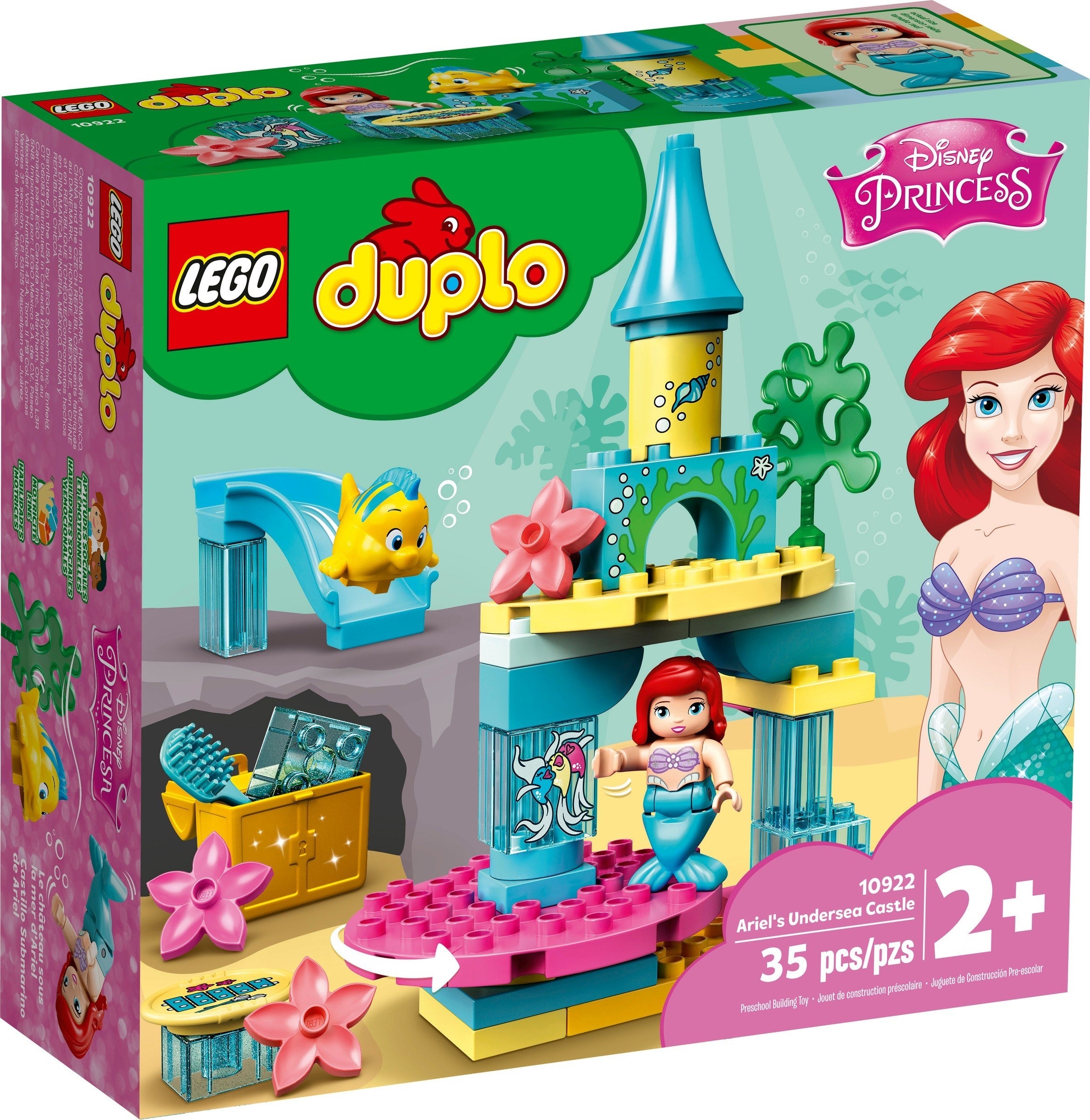 LEGO DUPLO Le château sous-marin d'Ariel 10922