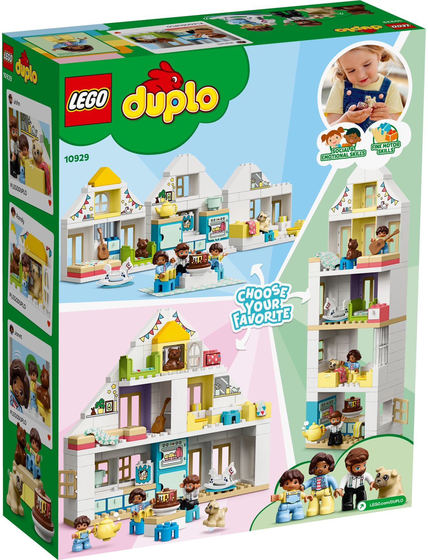 LEGO DUPLO Unser Wohnhaus 10929