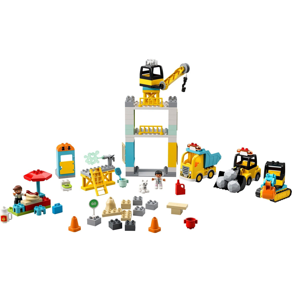 LEGO DUPLO Grosse Baustelle mit Licht und Ton 10933