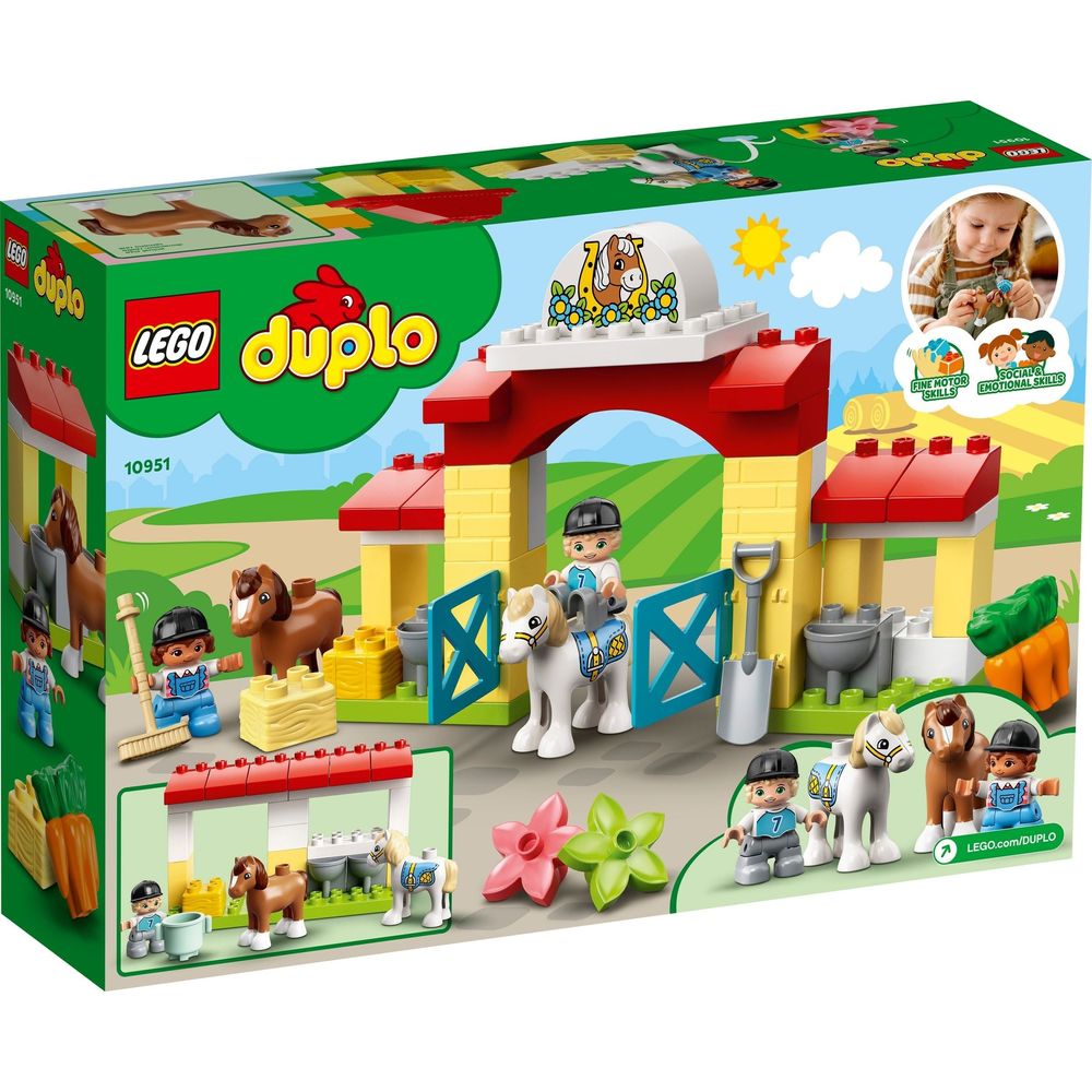 LEGO DUPLO Pferdestall und Ponypflege 10951