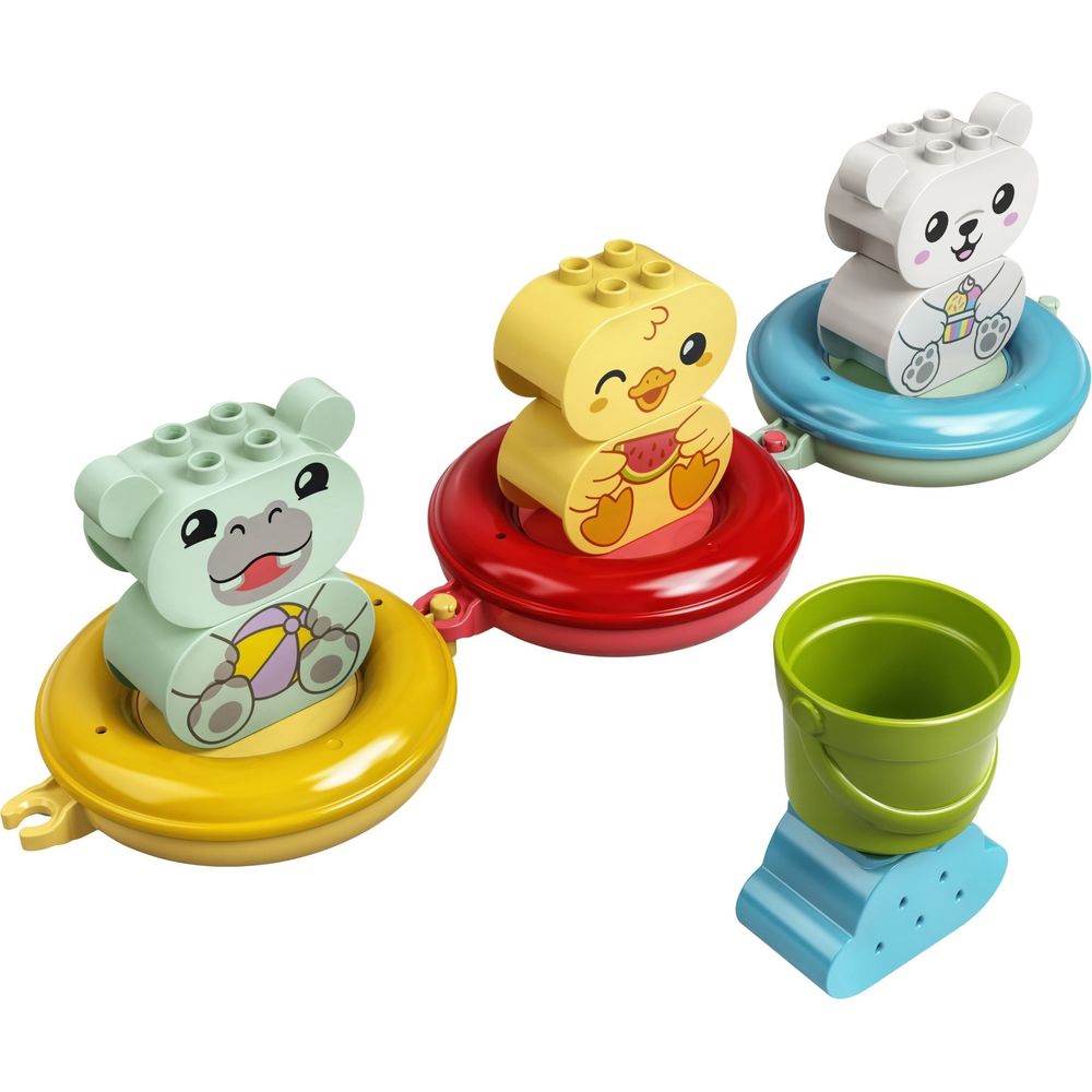 LEGO DUPLO Badewannenspass: Schwimmender Tierzug 10965