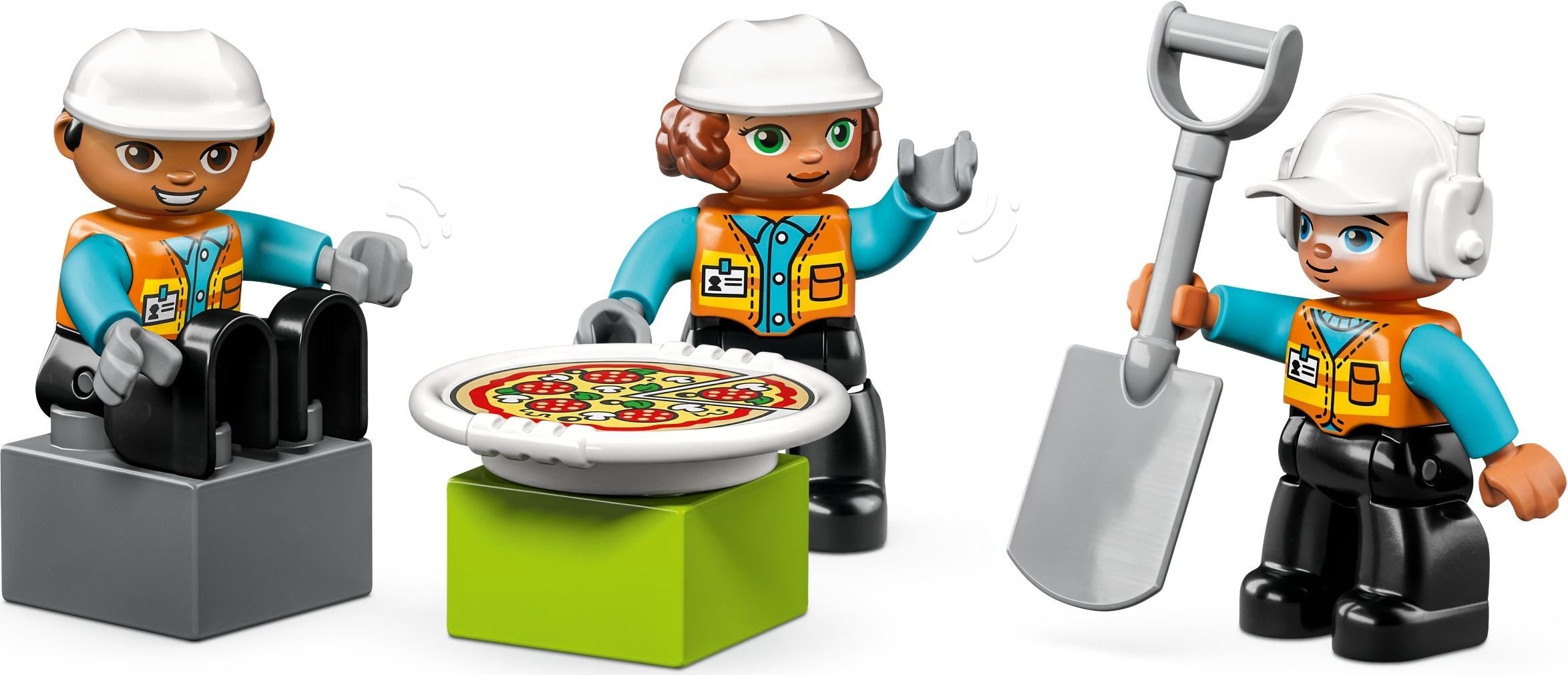 LEGO Duplo Baustelle mit Baufahrzeugen 10990