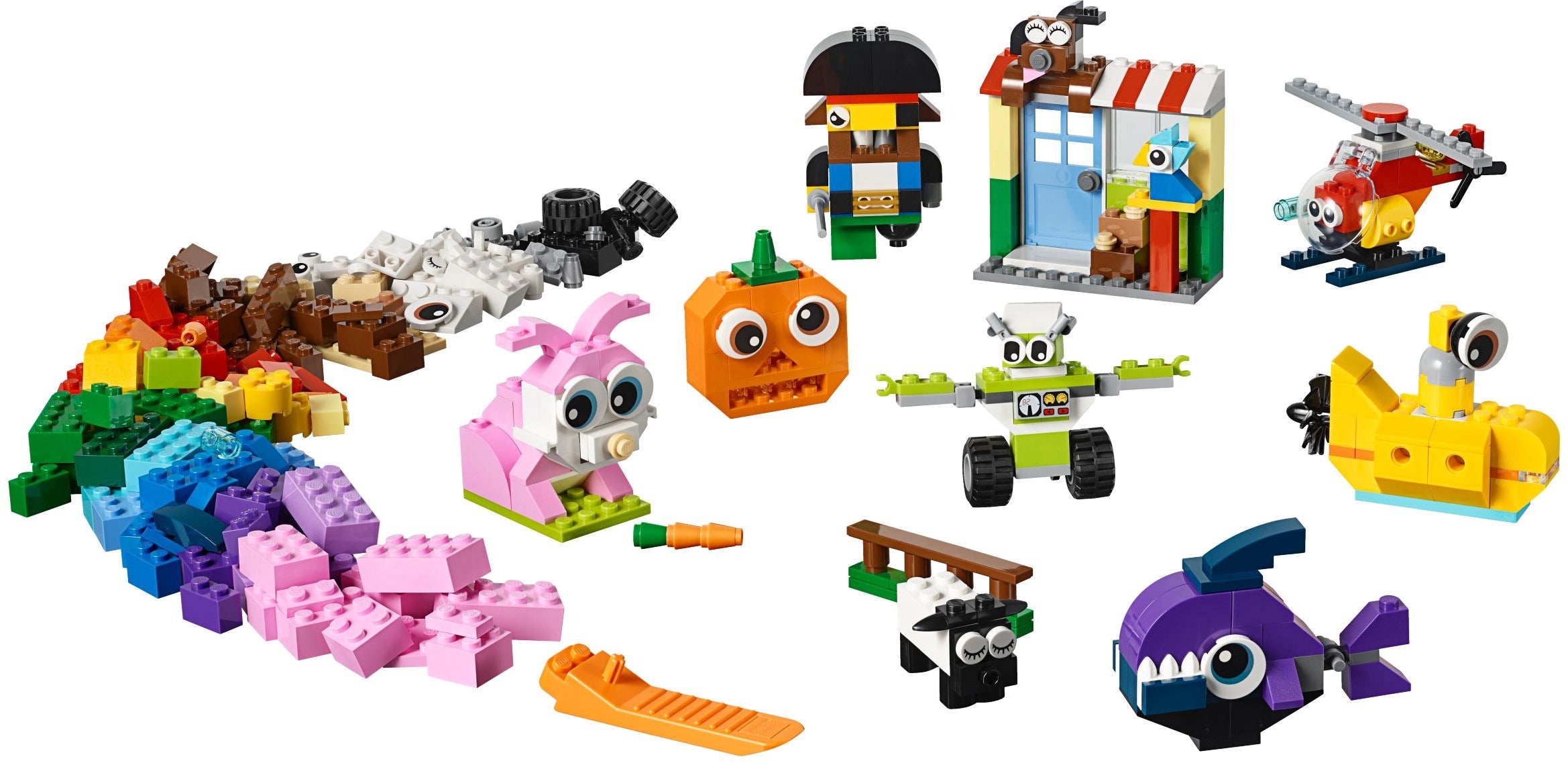 LEGO Classic LEGO Building Blocks Personnages amusants 11003