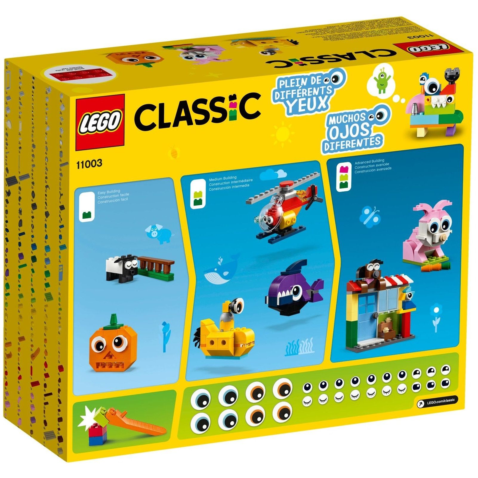 LEGO Classic LEGO Bausteine Witzige Figuren 11003