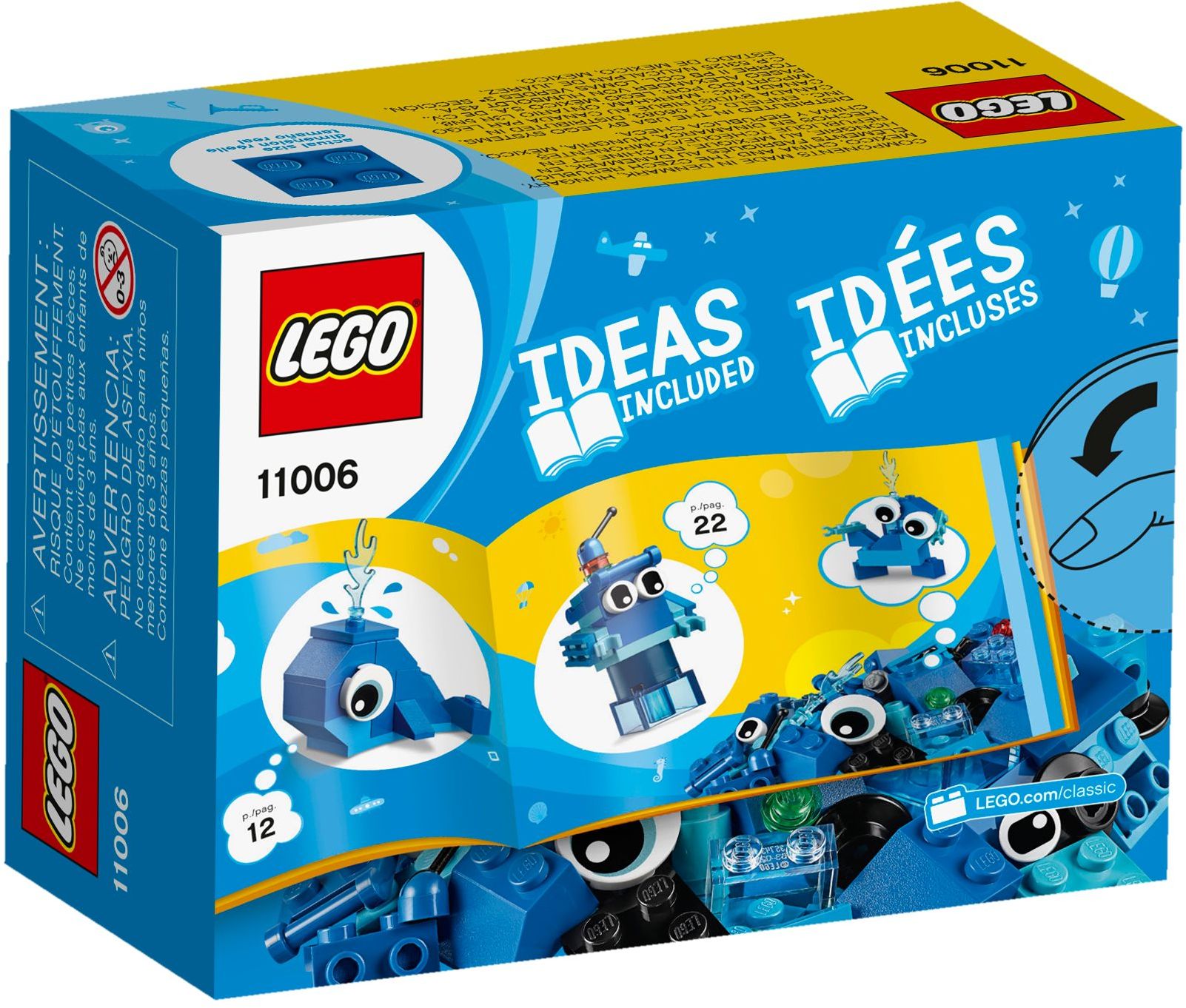 LEGO Classic Blue Creative Set 11006