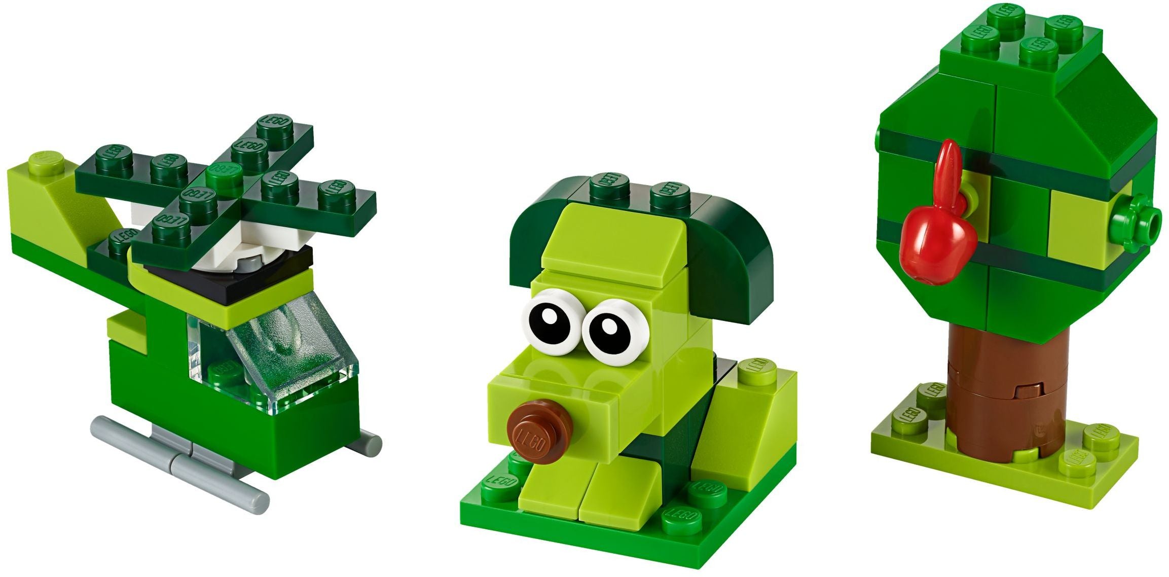 LEGO Classic Grünes Kreativ-Set 11007