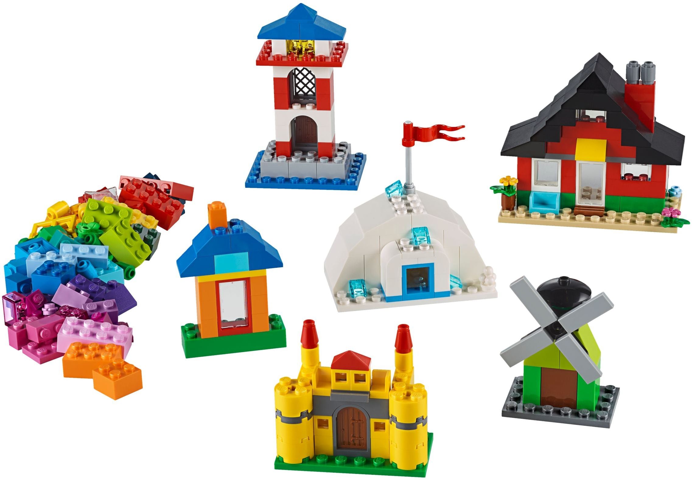 LEGO Classic Bausteine bunte Häuser 11008