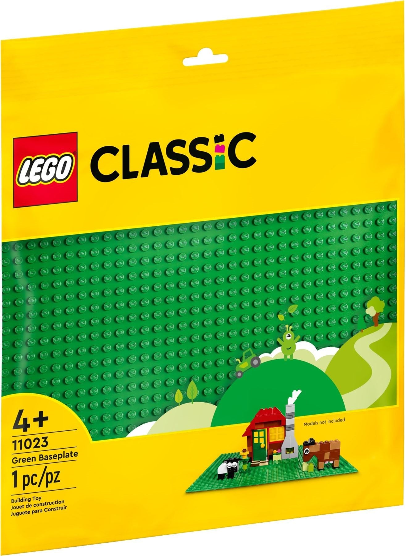 LEGO Classic Grüne Bauplatte 11023