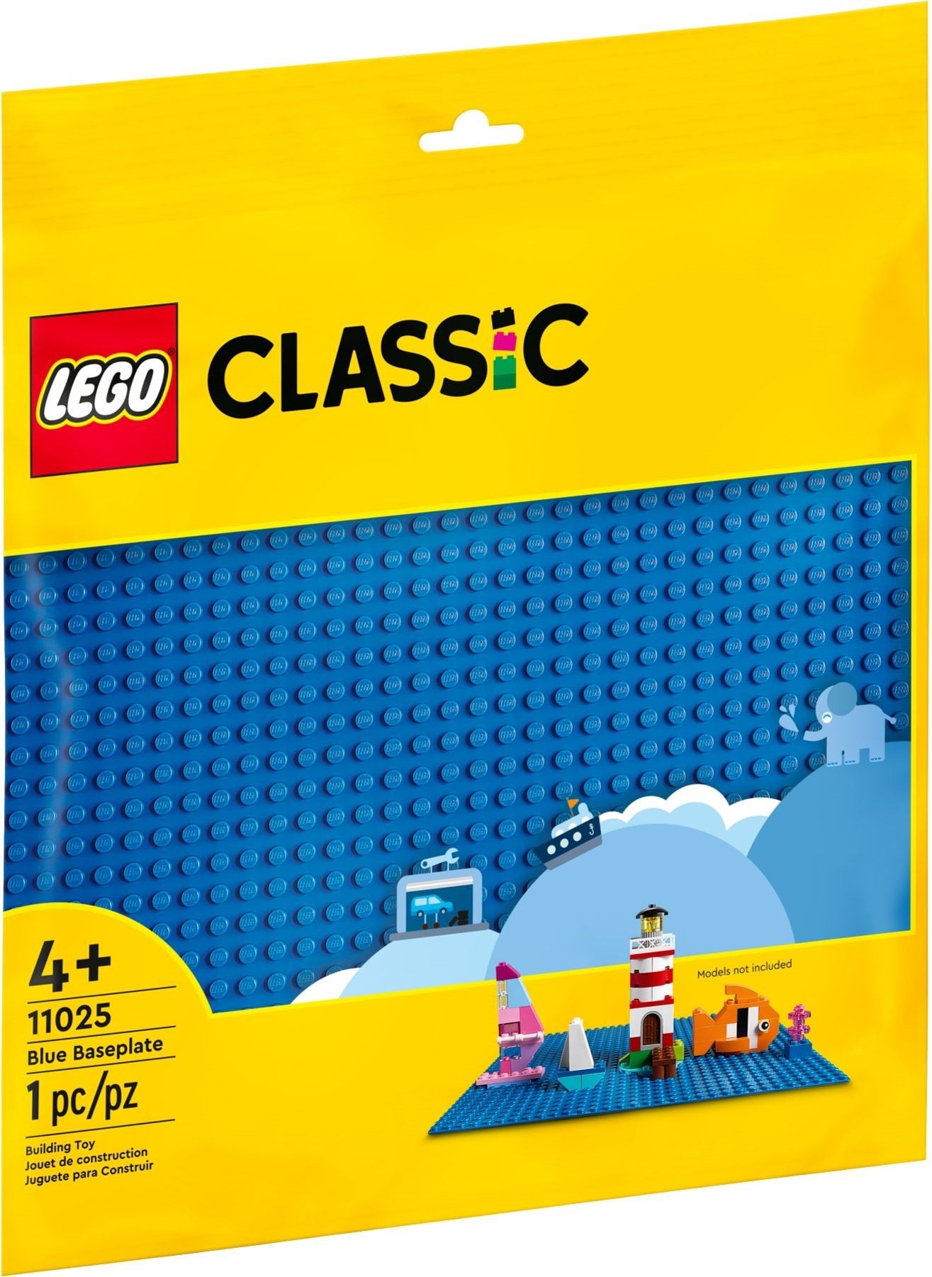 LEGO Classic Blaue Bauplatte 11025