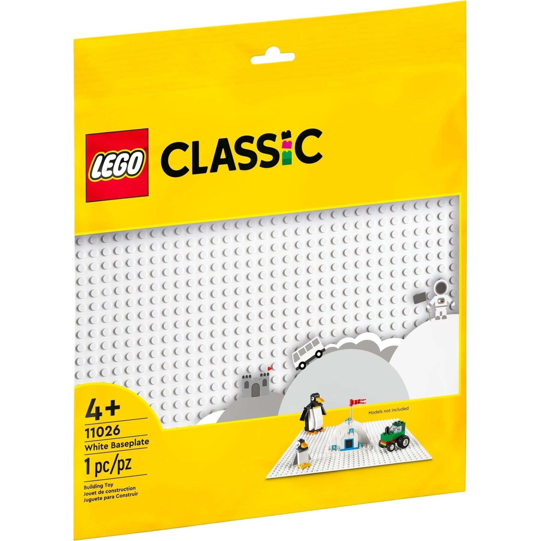 LEGO Classic Weisse Bauplatte 11026