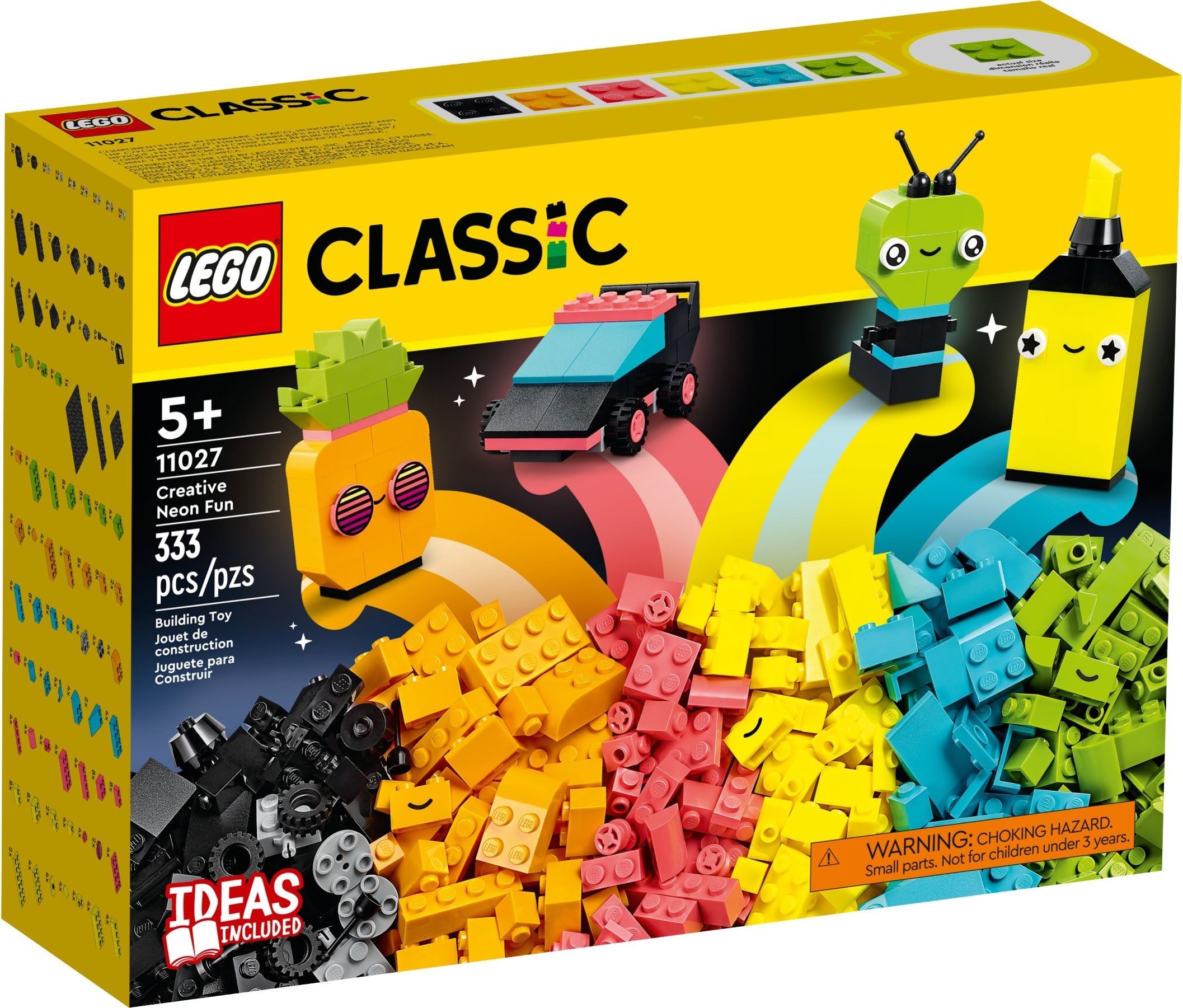 LEGO Classic Neon Kreativ-Bauset 11027