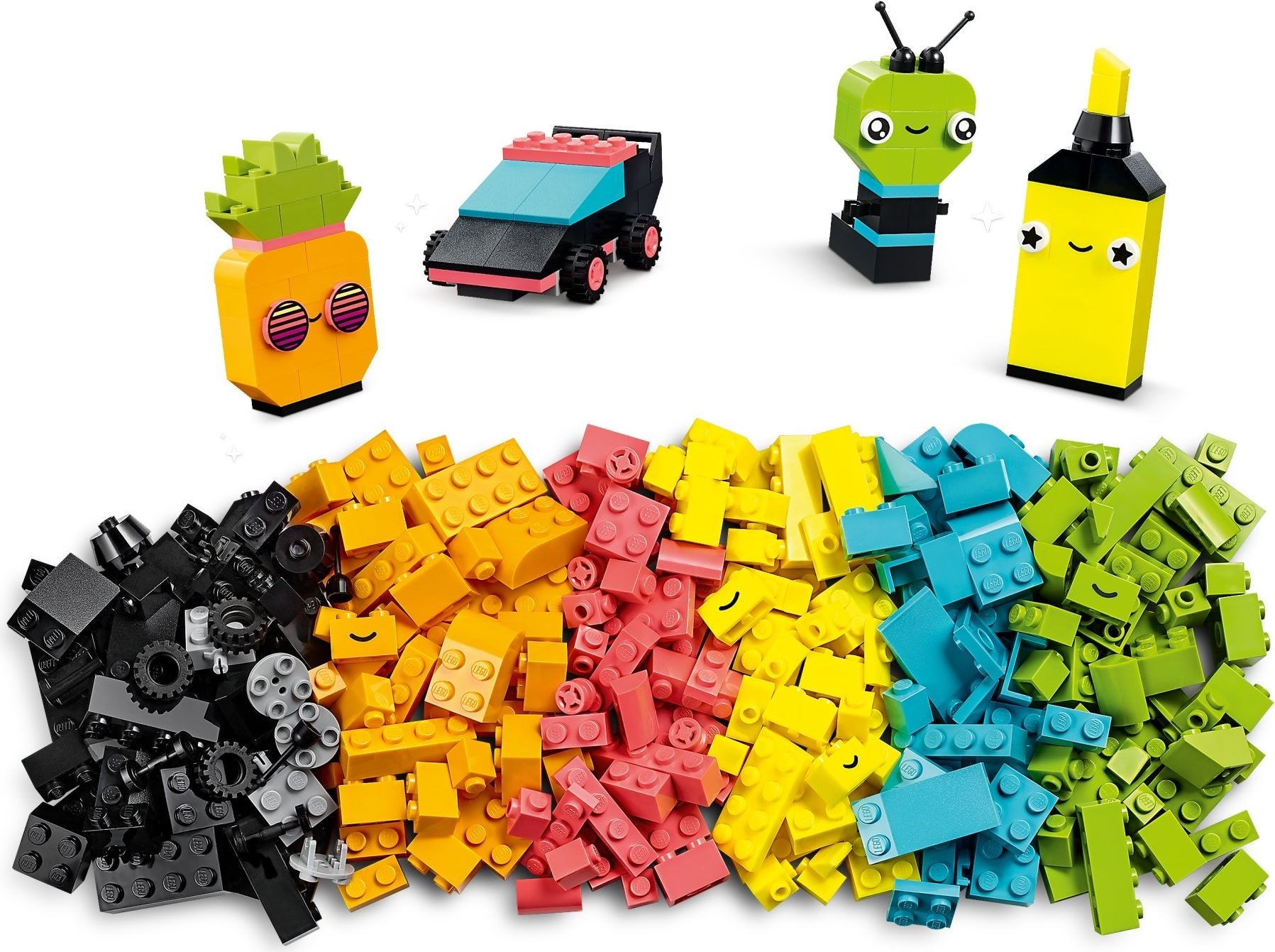 LEGO Classic Neon Kreativ-Bauset 11027