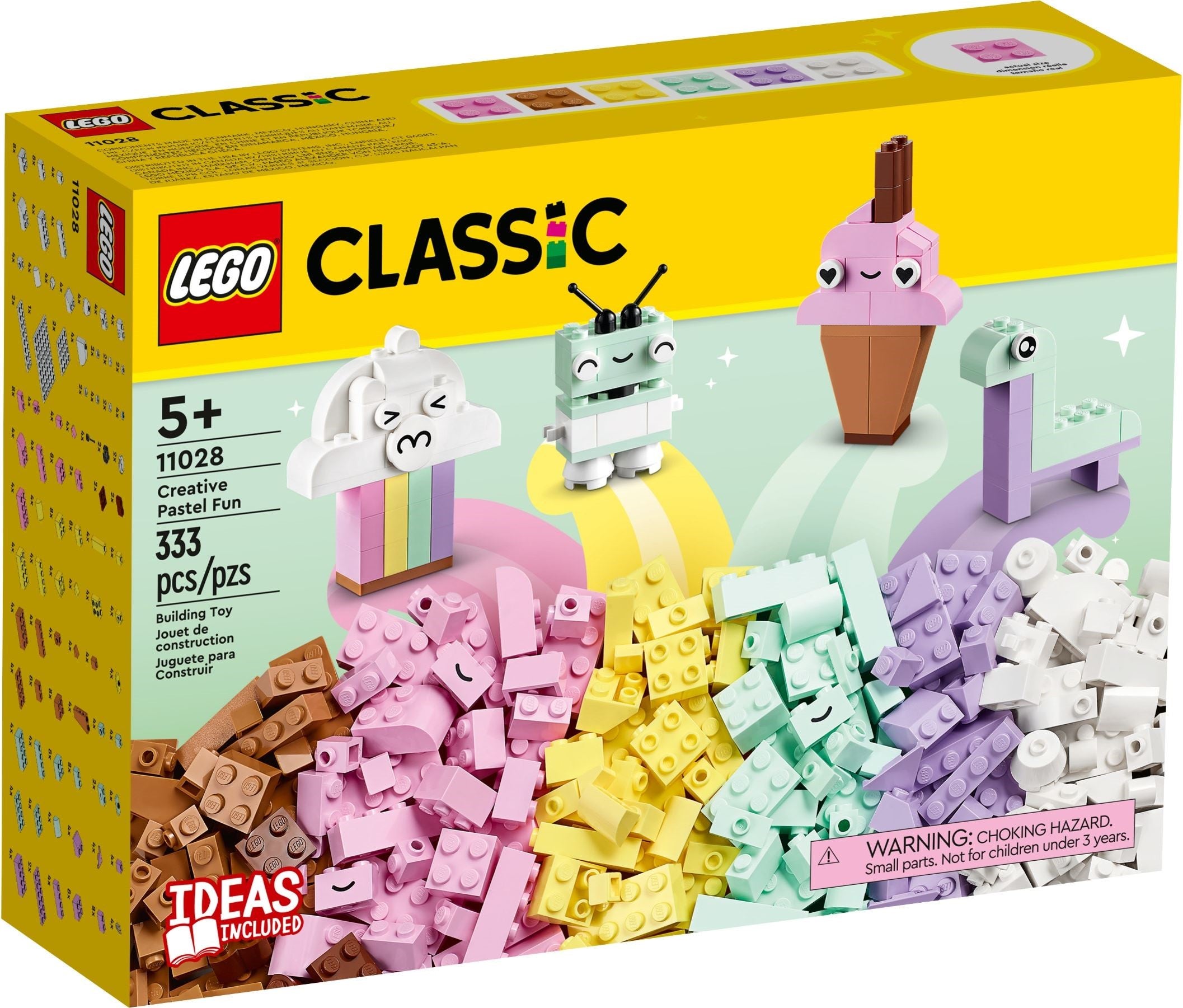 LEGO Classic Pastell Kreativ-Bauset 11028