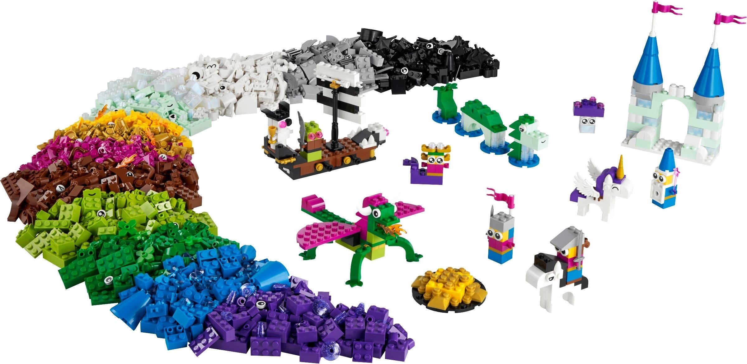 LEGO Classic Fantasie-Universum Kreativ-Bauset 11033