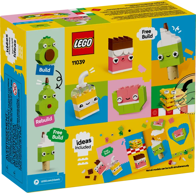 LEGO Classic Kreativer Snack Bauspass 11039