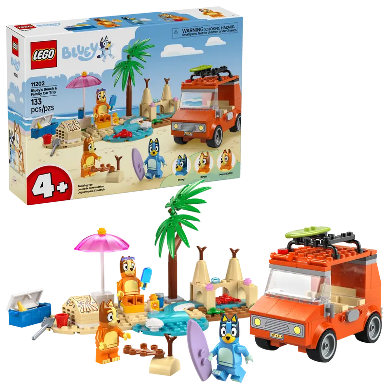 LEGO Duplo Bluey Blueys Strandausflug 11202