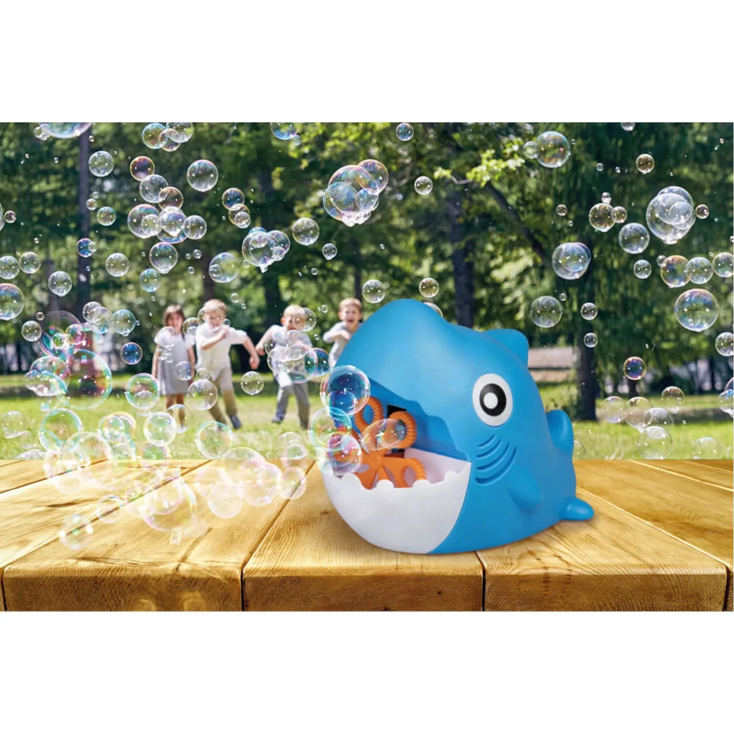 Pustefix Haifisch-Bubblemaschine