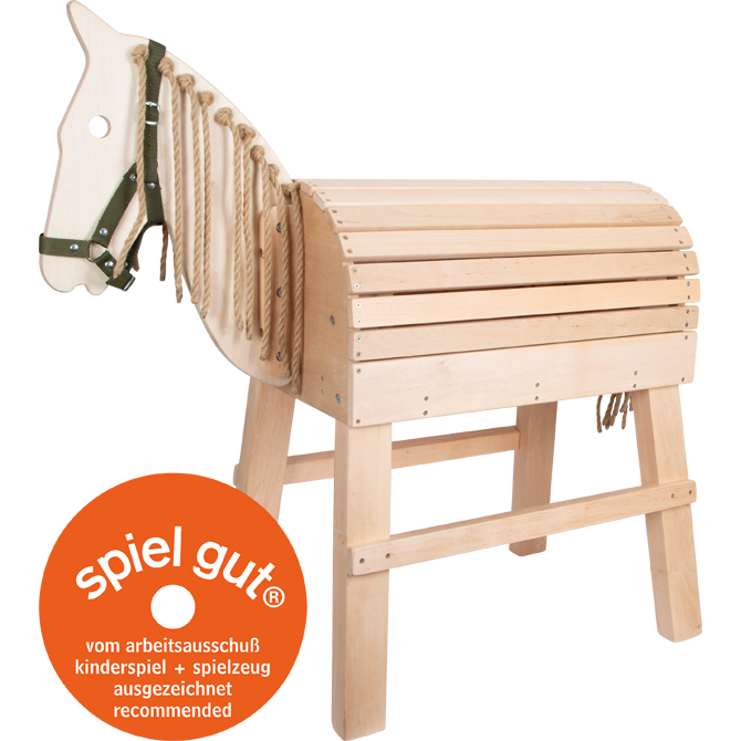 small foot Holzpferd