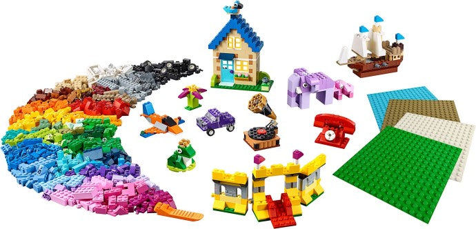 LEGO Classic Extragrosse Steinebox mit Bauplatten 11717