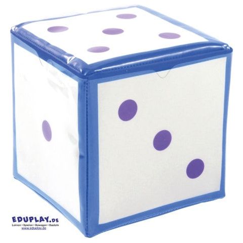 Würfel mit Taschen blau