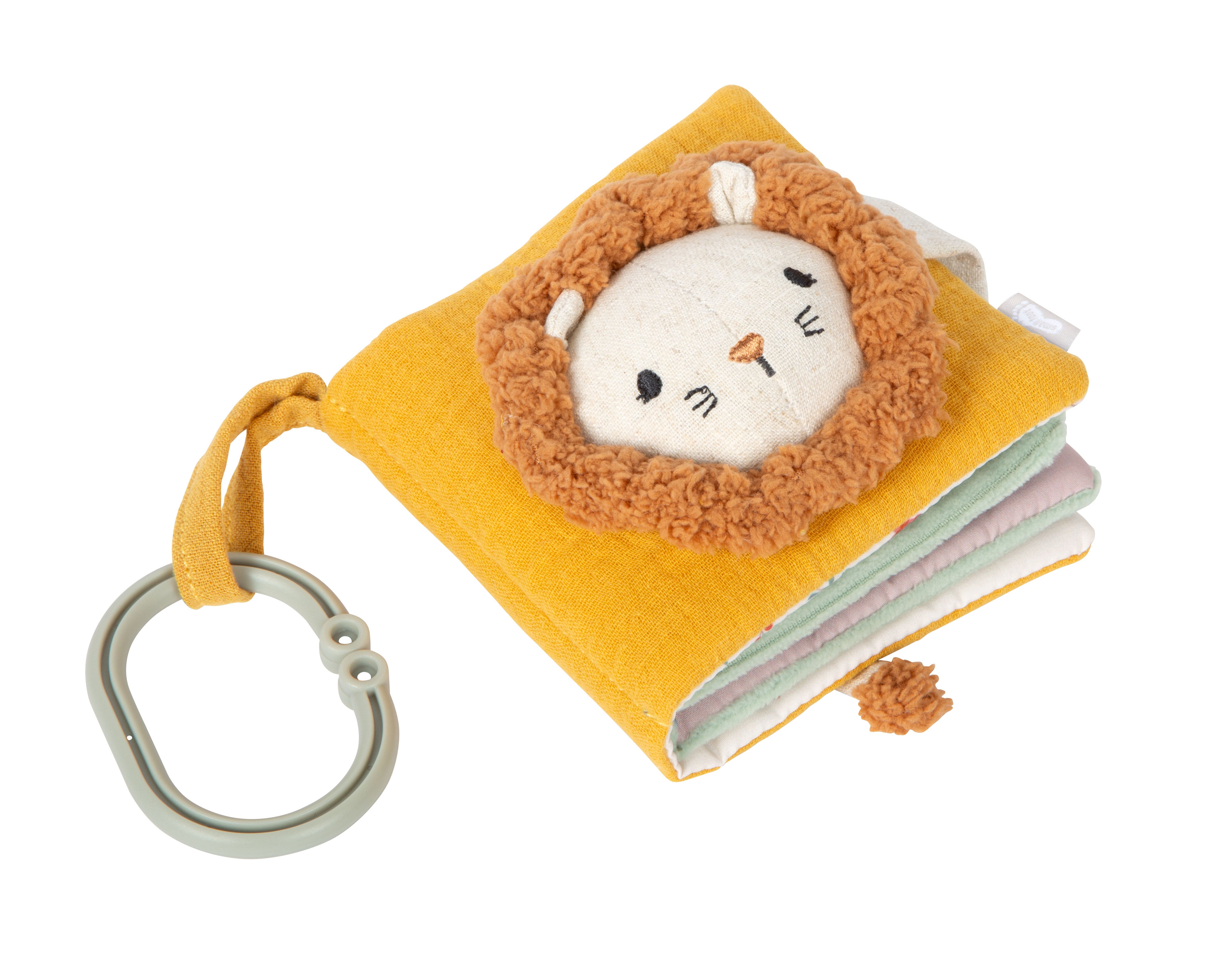 small foot Babyspielzeug Fühlbuch aus Stoff „Little Lion“