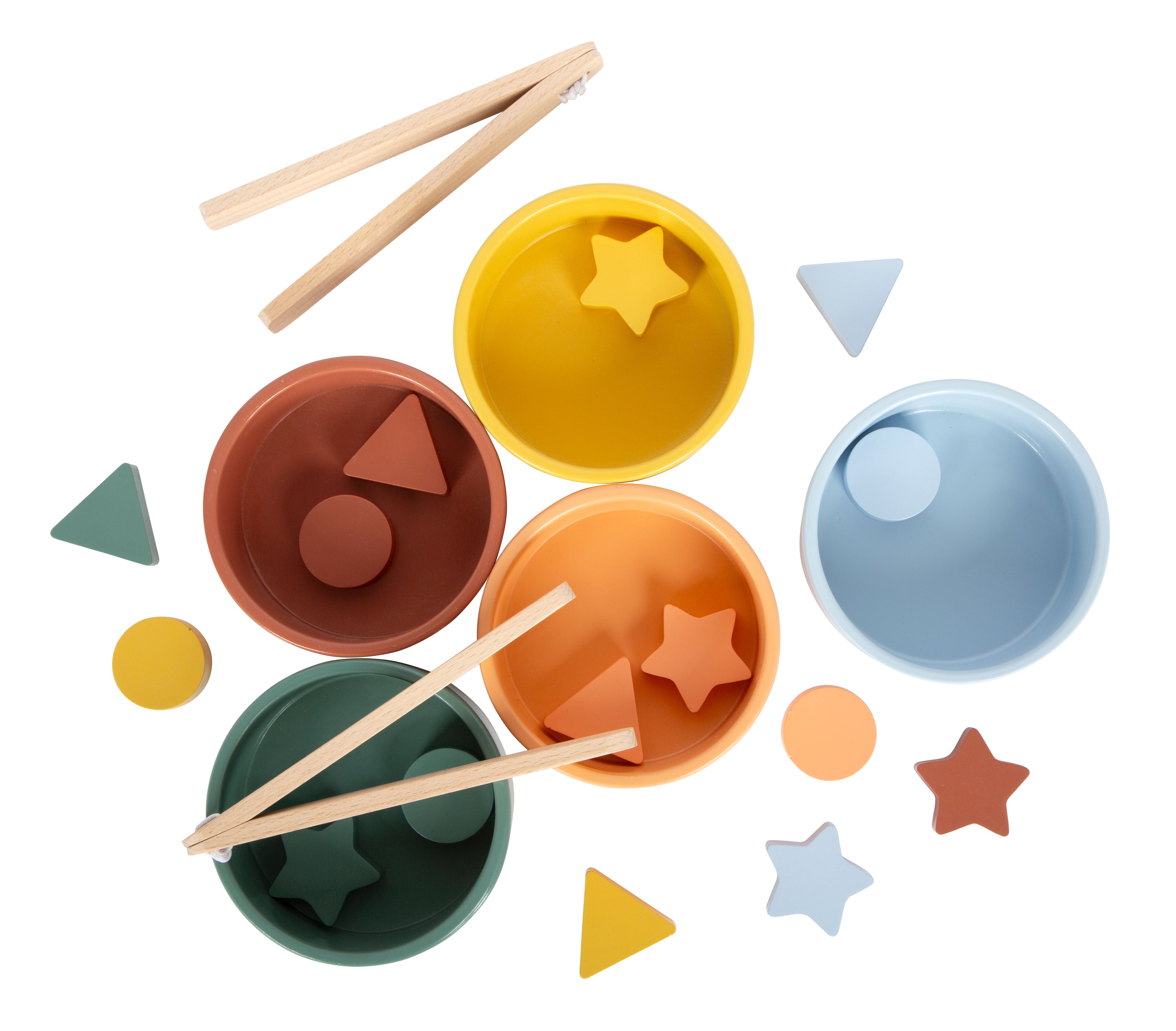 small foot Montessori Sortierspiel mit Zange