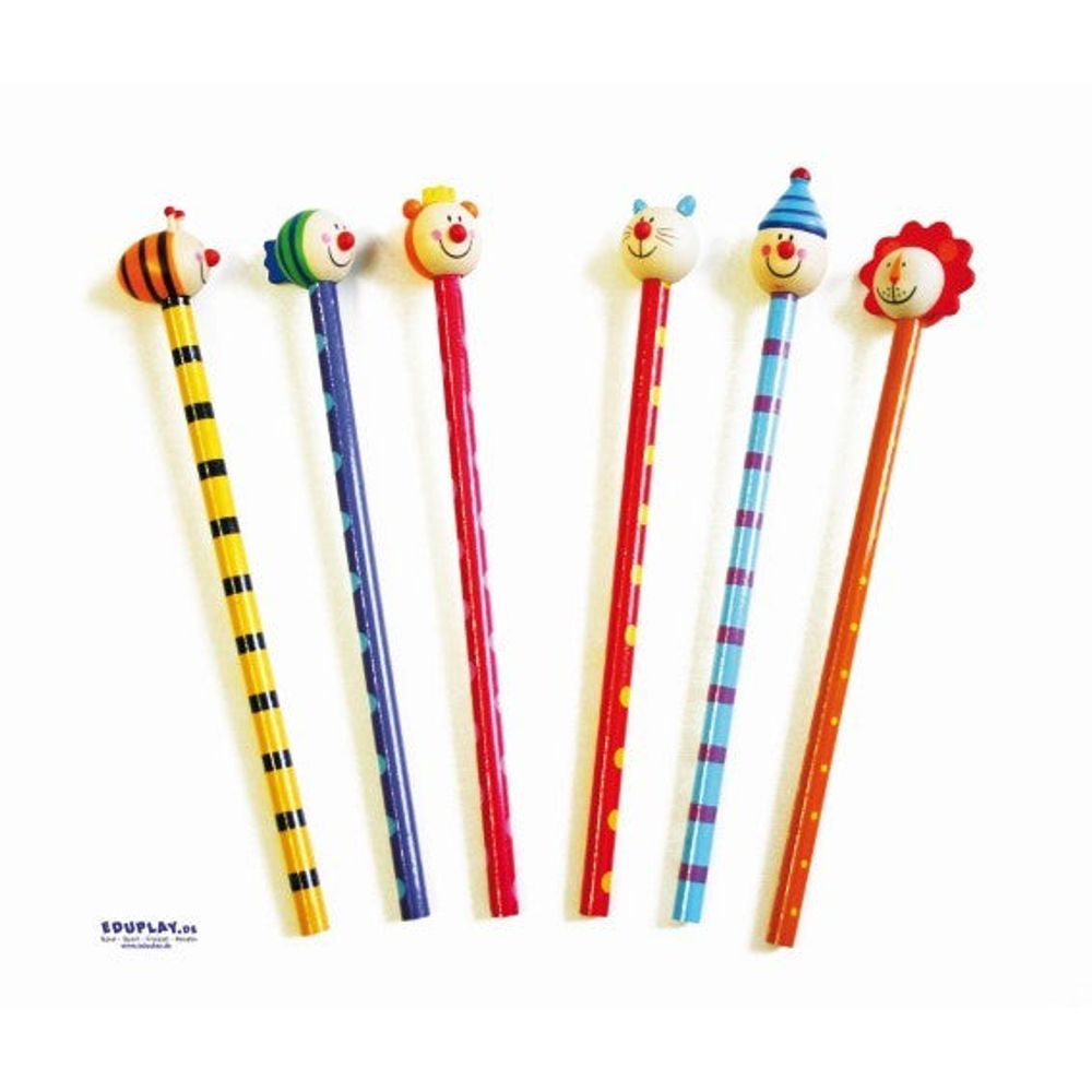 Bleistift mit Tierkopf
