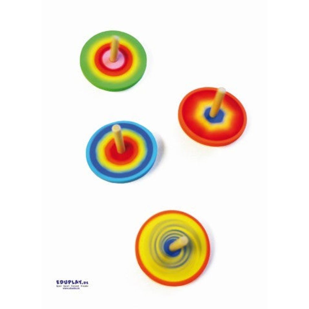 Formenkreisel aus Holz