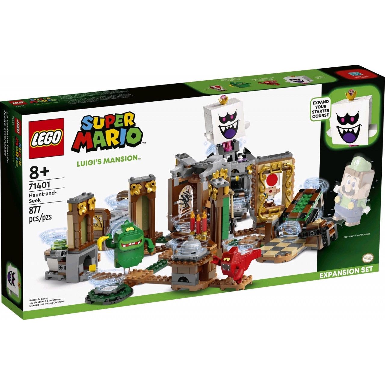 <transcy>LEGO Super Mario Luigi's Mansion : Jeu de cache-cache effrayant 71401</transcy>