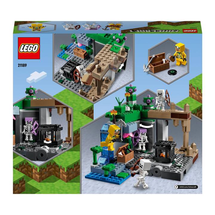 LEGO Minecraft Das Skelettverlies 21189