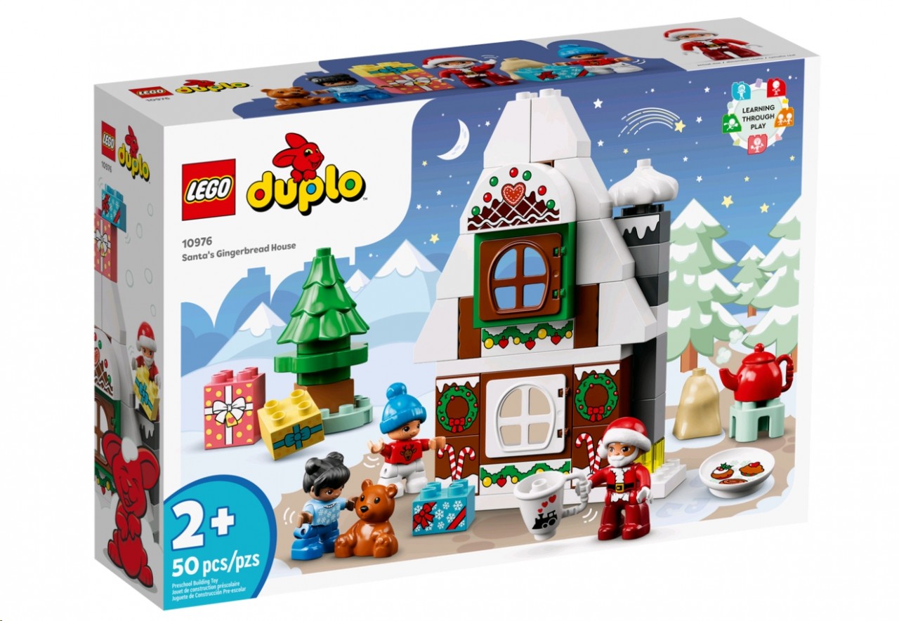 LEGO DUPLO Lebkuchenhaus mit Weihnachtsmann 10976