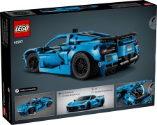 LEGO Technic Chevrolet Corvette Stingray in Blau 42217
