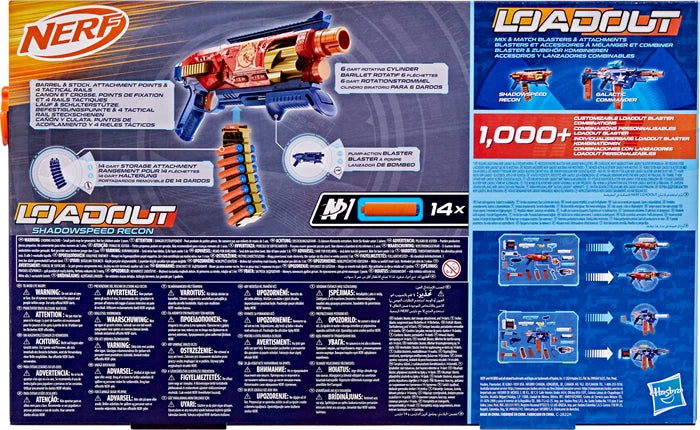 Nerf Loadout Shadowspeed Recon