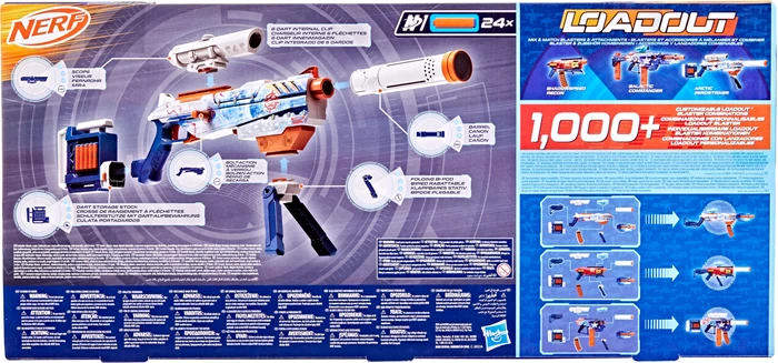 Nerf Loadout Arctic Zerostriker
