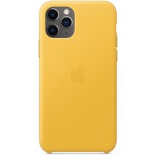 Apple Leather Case iPhone 11 Pro Gelb