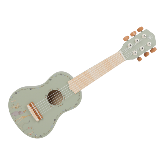 Little Dutch Holzgitarre - Grün FSC - Safari Friends